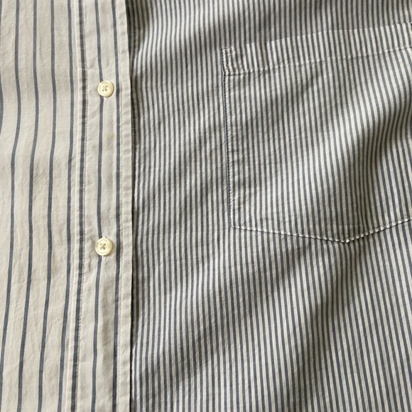 Sonoma Oversized Tunic Button Up Shirt Street Style Normcore Coastal Cowgirl - Picture 7 of 13